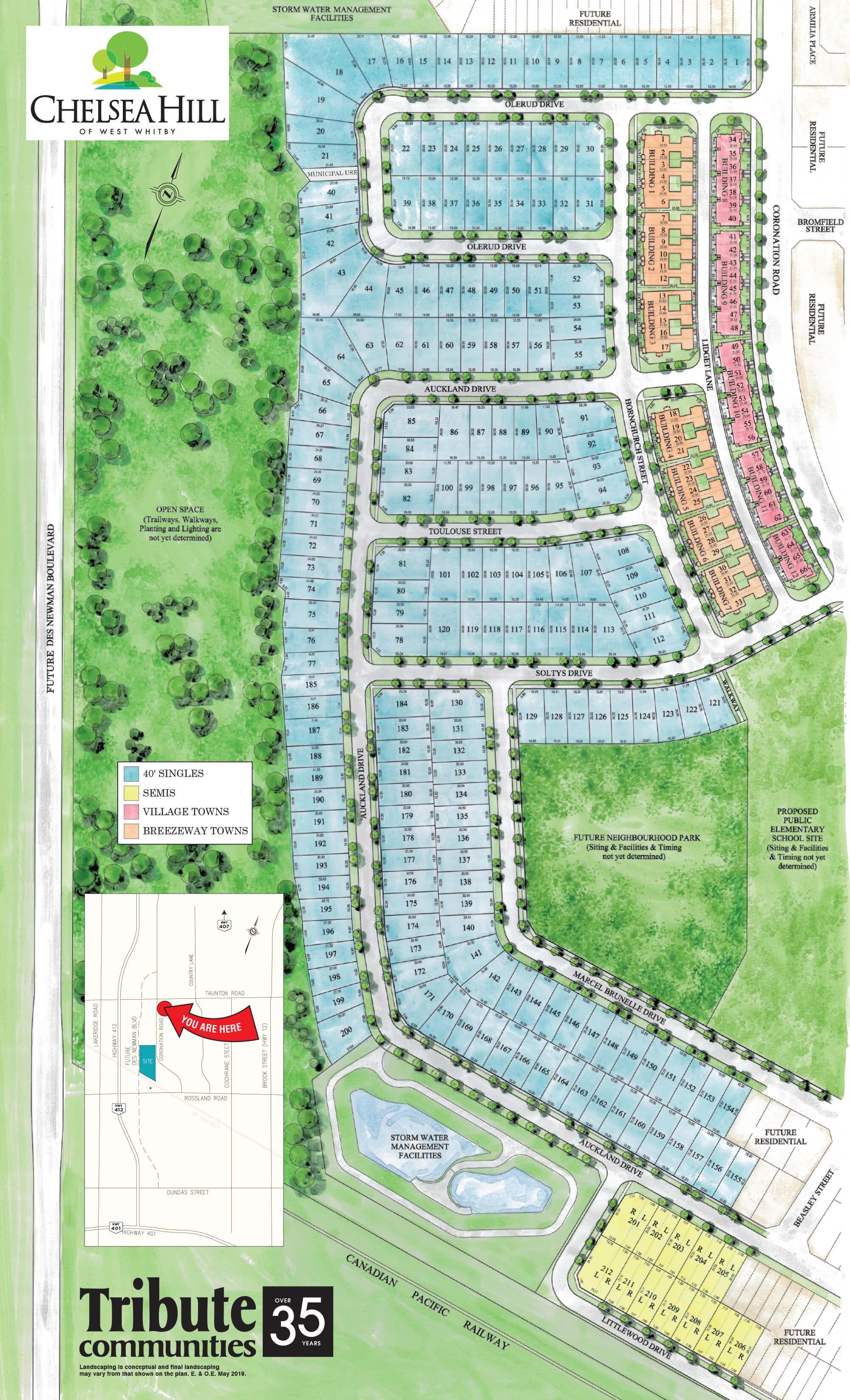 Chelsea Hill Site Plan