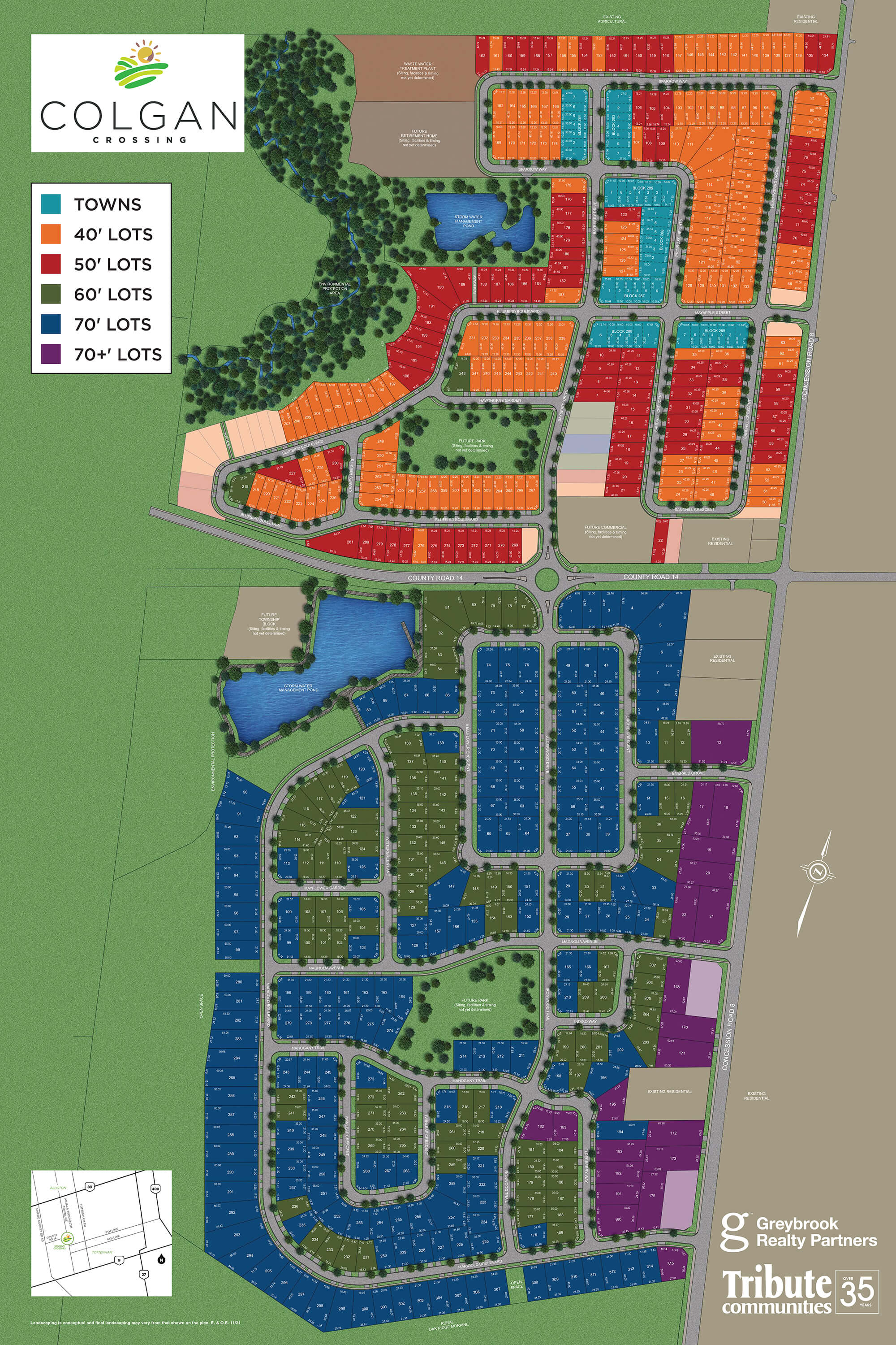 Colgan Crossing Site Plan