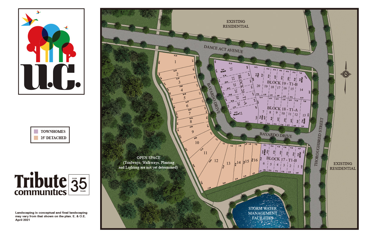 U.C. Site Plan